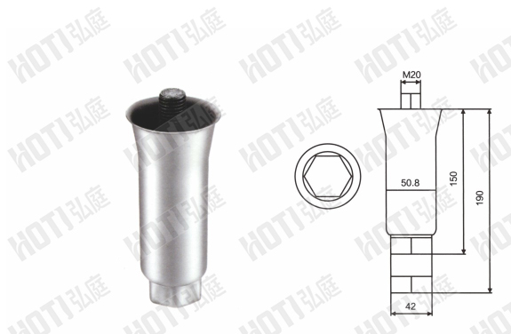 6寸重力调节脚HOTI-341